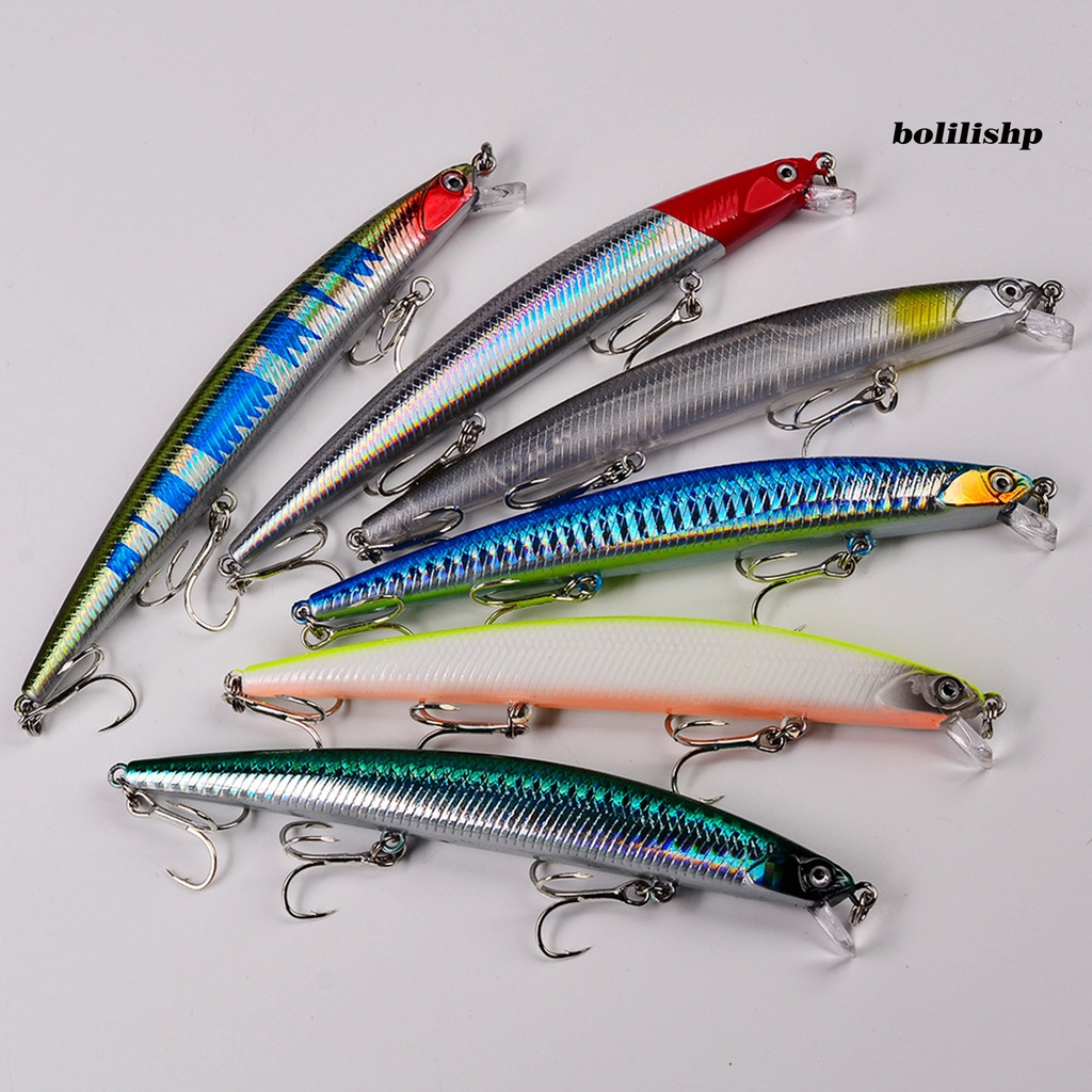 Bo-14.5g/13cm Umpan Pancing 3D Simulasi Fisheye Tajam Kait Anti-Retak Memancing Treble Hooks Postur Renang Umpan Pancing Keras Untuk Pecinta Memancing