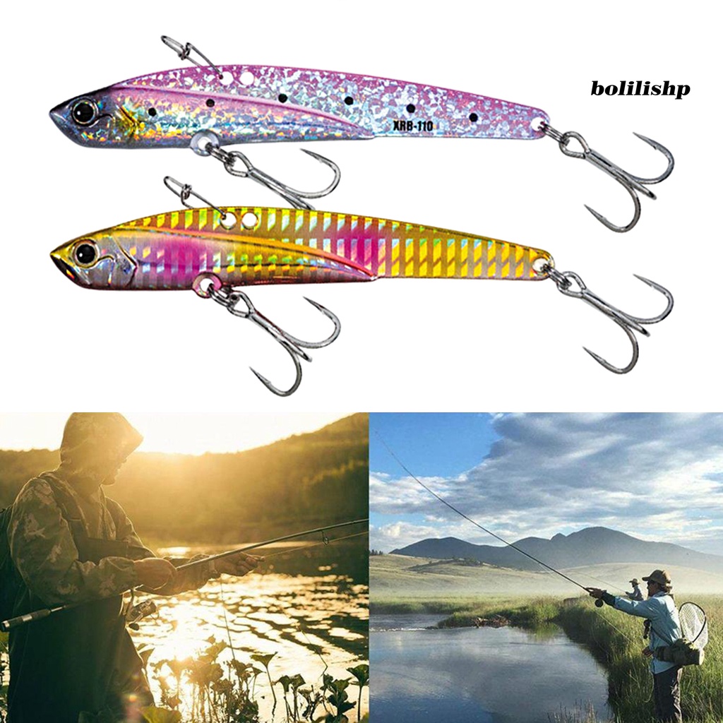 Bo-11cm/45g Umpan Pancing Simulasi 3D Fisheye Getaran Sendok Spinner Kait Tajam Mencegah Pelarian Bass Laut Universal Memancing Umpan Buatan Umpan Keras Memancing Luar Ruangan