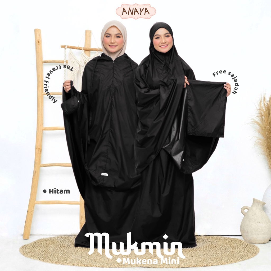 ANAYA - MUKMIN ( MUKENA MINI ) MUKENA TRAVEL PARASUT SIMPLE KECIL RINGAN MINI