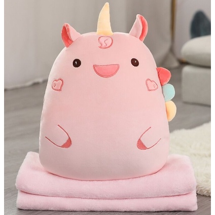 Boneka bantal selimut Balmut Boneka