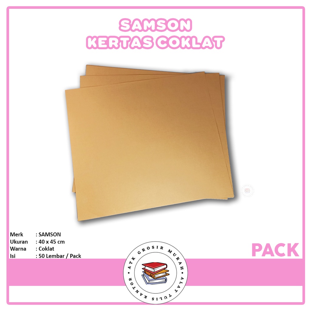 

SAMSON - Kertas Samson Ukuran 40 x 45cm Premium - Pack