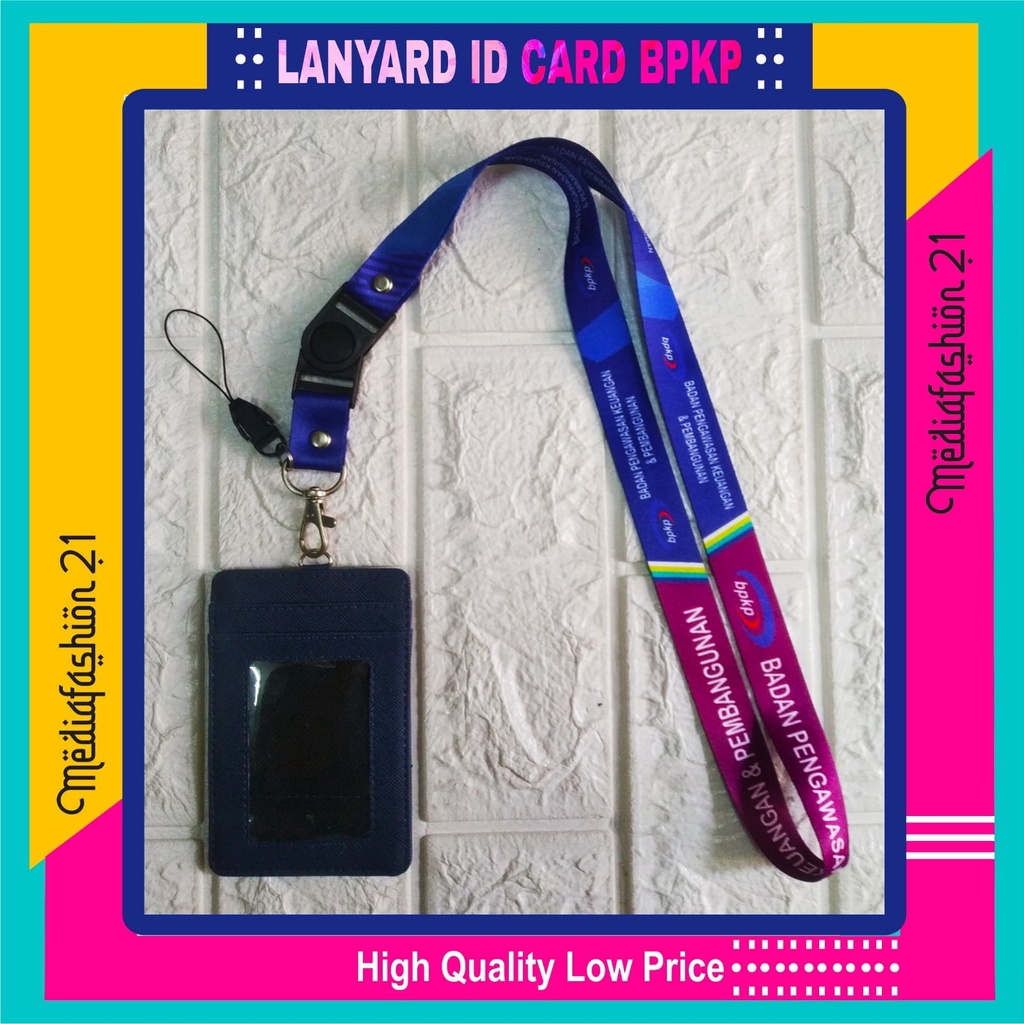 

Lanyard ID Card BPKP / Tali Gantungan ID Card - Free Strap ID, HP/Flashdisk