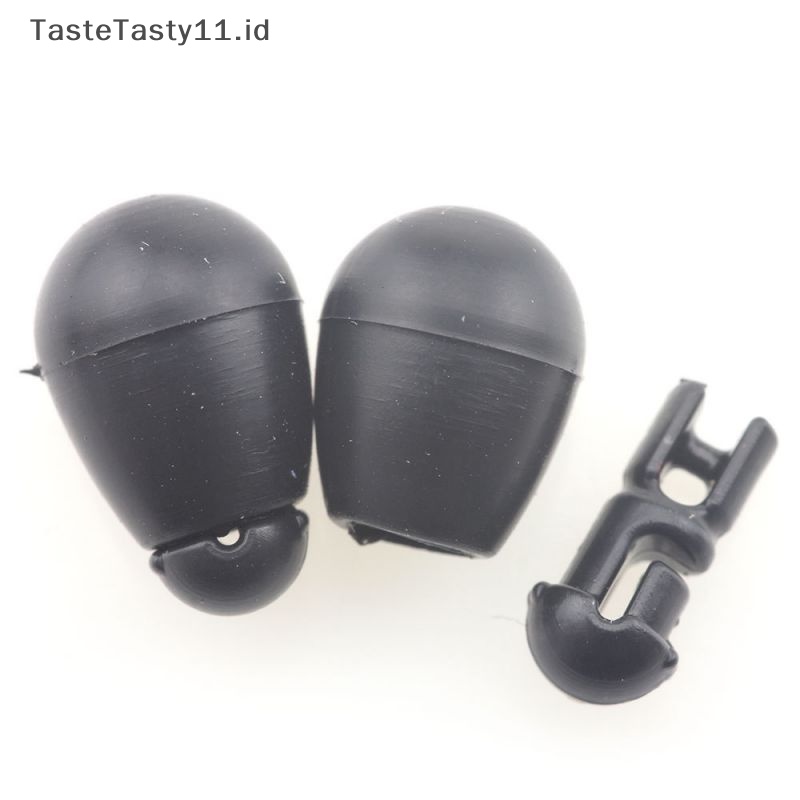 Tastetasty 20butir Quick Change Carp End Tackle Method Fishing Tool Connector Ikan.