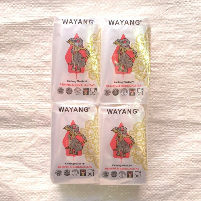 

[GG] Plastik PP Wayang ukuran 6x10 cm