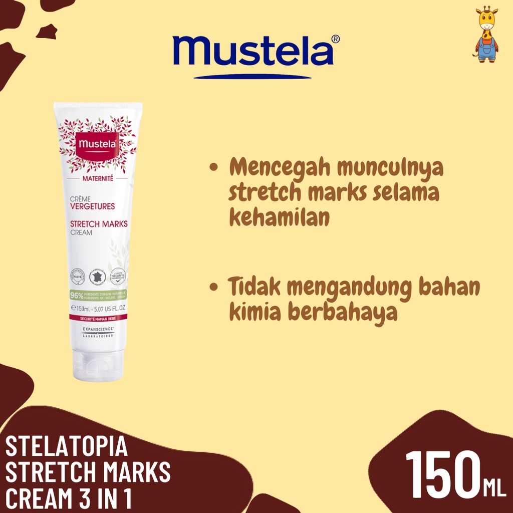 Mustela Strech Marks Cream 3in1 150ml