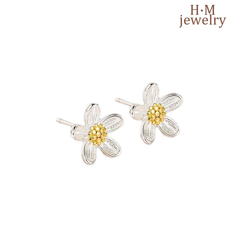 Anting Daisy Temperamen Sederhana Mewah Ringan2023Anting Baru