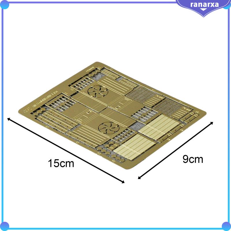 [Ranarxa] 1: 35model Puzzle 3D Mainan Puzzle Ac mini ND Dekorasi Meja Koleksi Aksesoris Bangunan Model Miniatur Untuk Layout Model Meja Pasir