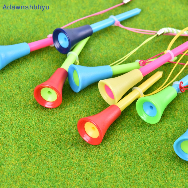 Adhyu 1Pcs Tee Karet Golf Motif Kartun Tali Holder Bola Golf Mencegah Kehilangan ID