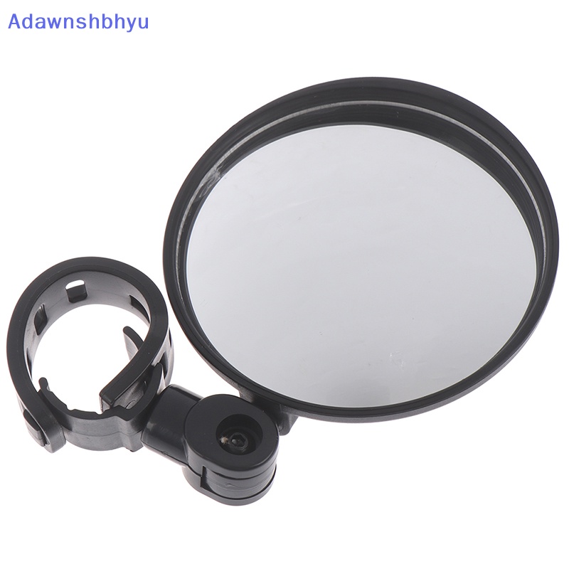 Adhyu Kaca Spion Adjustable Sepeda Wide-angle Convex Mirror Gagang Silikon ID