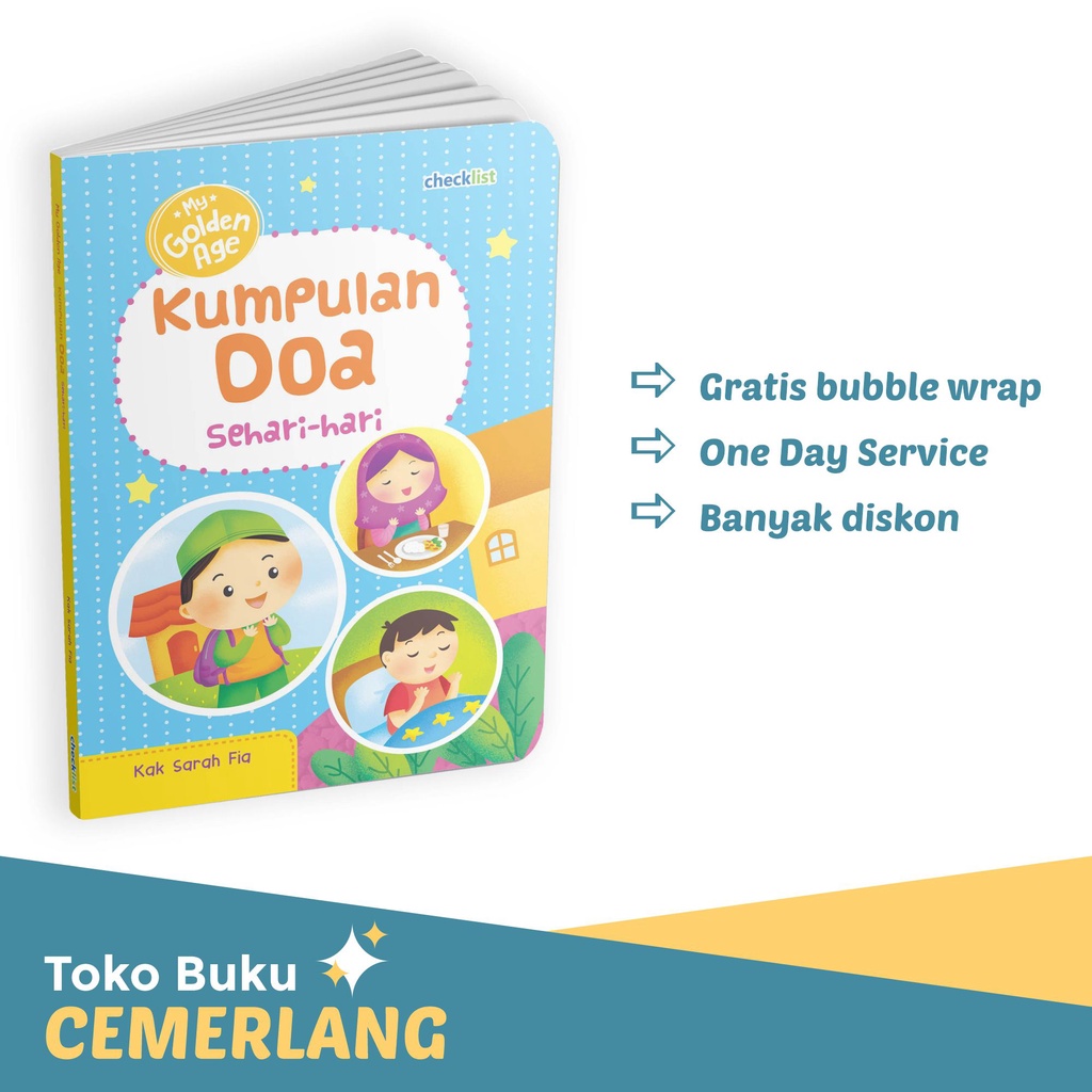 Boardbook Buku Anak My Golden Age Kumpulan Doa Sehari-hari