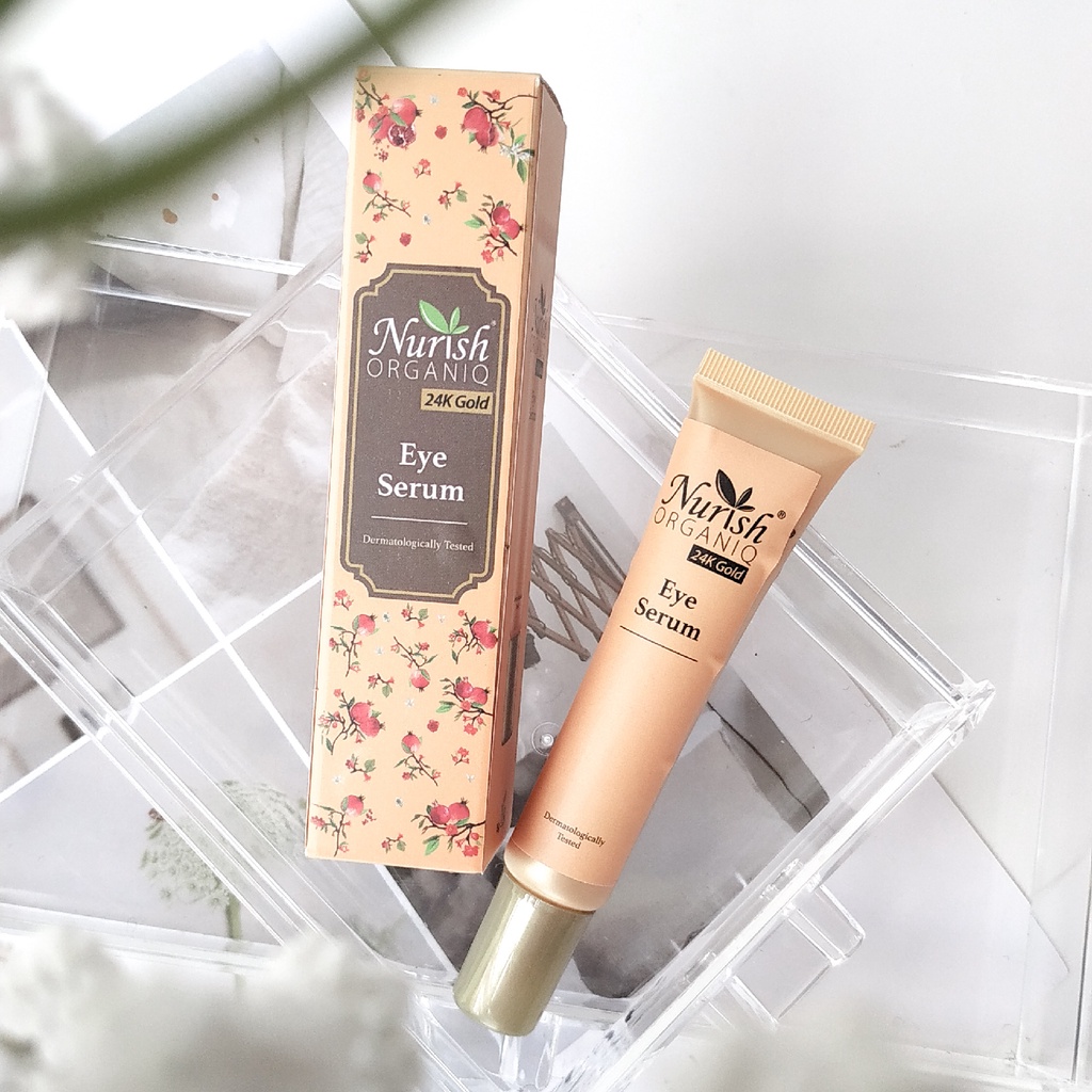 Clinelle x Nurish Organiq 24K Gold Eye Serum 15 ml