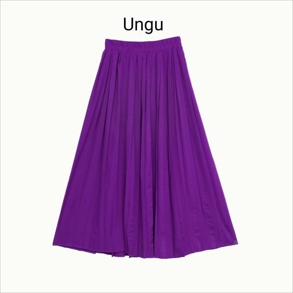 ROK PLISKET WANITA PREMIUM TEBAL / ROK KERJA MUSLIMAN /ROK PLISKET TERMURAH TERLARIS By Mardhatillah