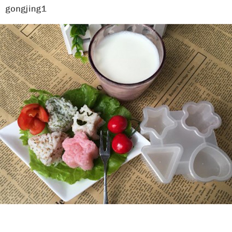 Ggg Set Bola Nasi Bentuk Kartun Sushi Roll Sushi Mold Rice Ball Bento Press Mold ID