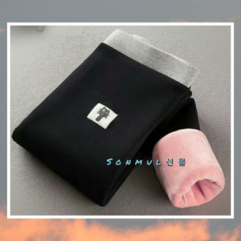 WOMAN WINTER THERMAL LEGGING CATTIE IMPORT CELANA PANJANG WANITA MUSIM DINGIN