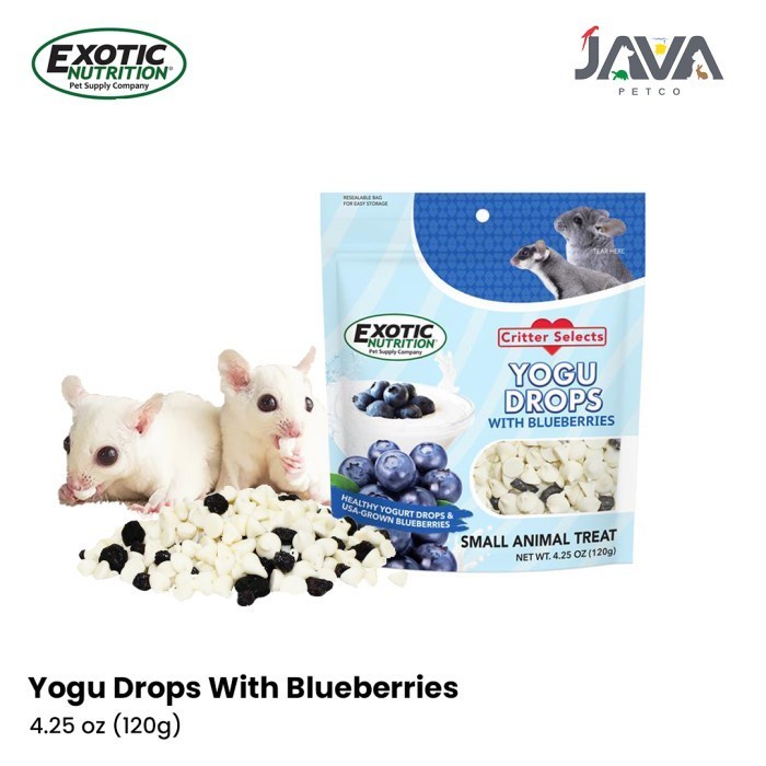 Exotic Nutrition Critter Selects Yogu Drops With Blueberries