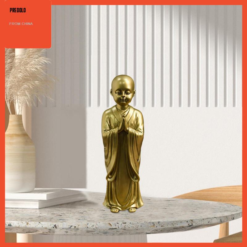 [Predolo] Patung Buddha Patung Buddha Indoor Dekorasi Rumah Feng Shui Ornamen Mobil Kerajinan Resin Untuk Teras Kantor Dekorasi Ruang Tamu Indoor/Outdoor