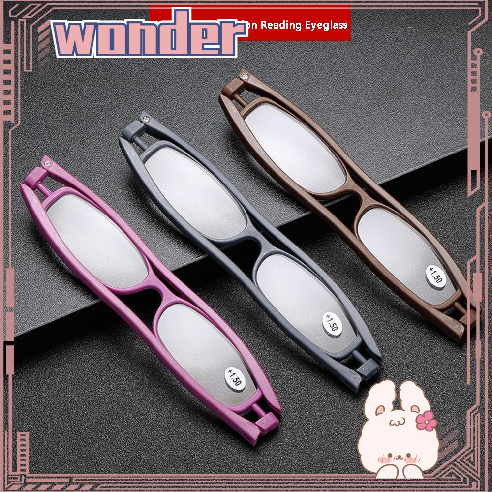 Wonder Kacamata Baca Lipat+1.00~+ 4.0 Diopter Vision Care Ringan Eyewear