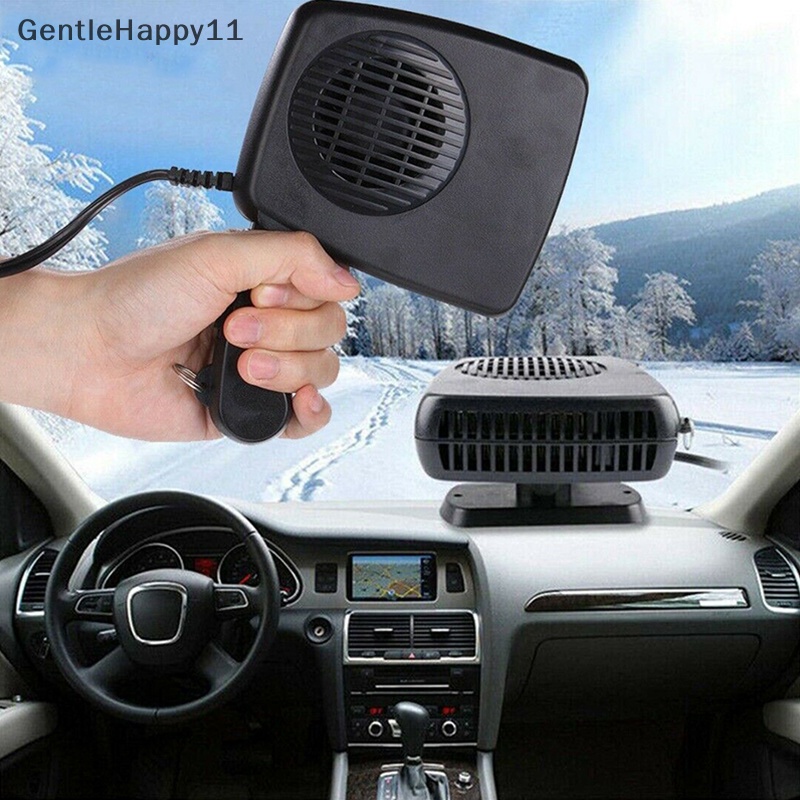 Gentlehappy 12 /24V Universal Winter Portable Car Electric Heater Fan Kaca Depan Defroster Demister id