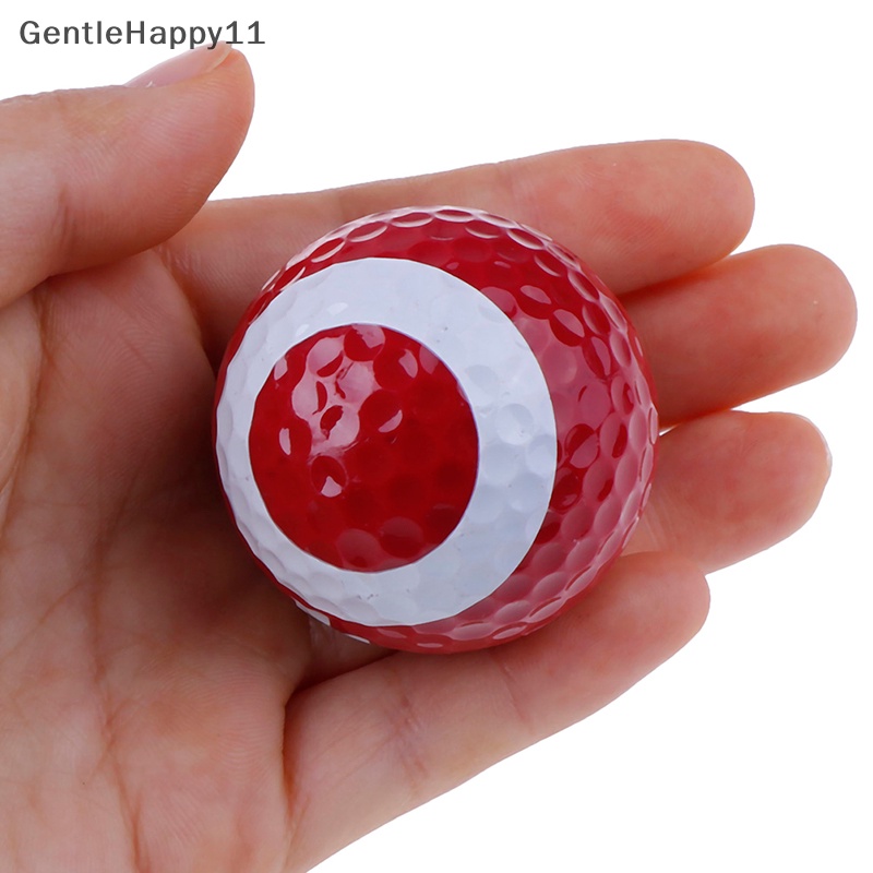 Gentlehappy Olahraga Outdoor Golf Ball Golf Game Strong Resilience Force Bola Latihan Olahraga id