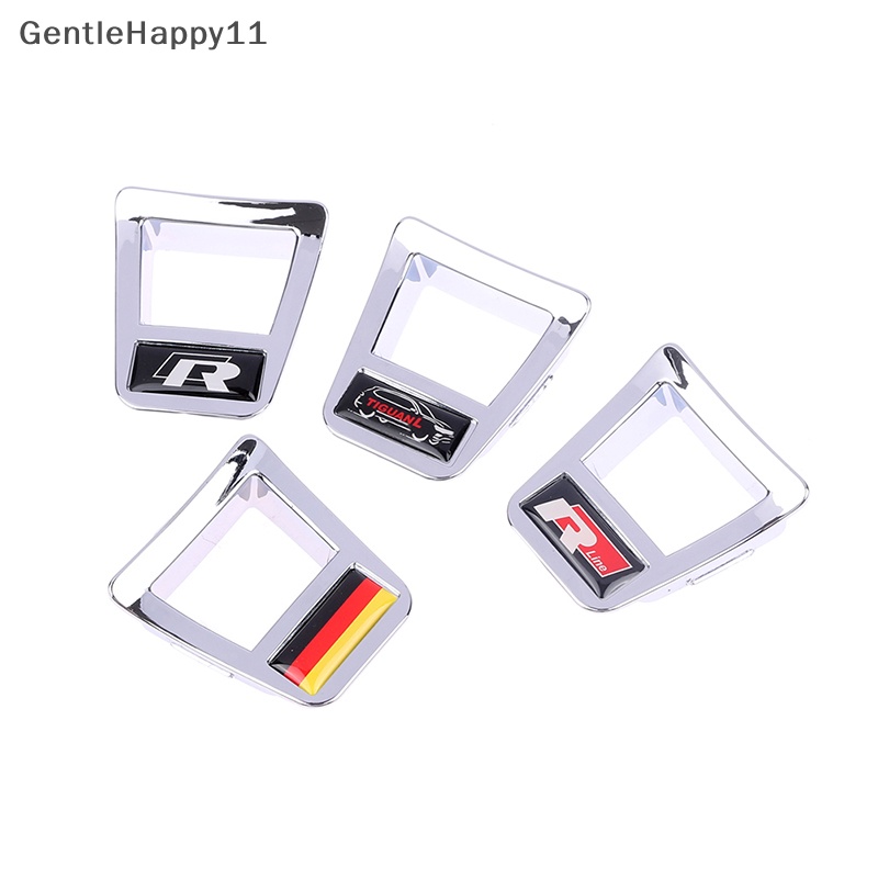 Gentlehappy Stiker Emblem Lis Setir Mobil R Line Untuk Aksesoris Golf Jetta Tiguan id