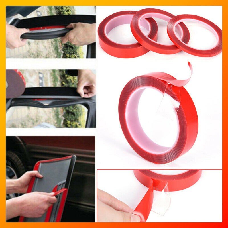 

Perekat Double Tape Acrylic Transparent No Trace Sticker 15mm x 3m - 7RHZ2VRE