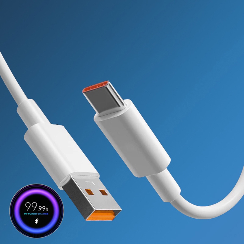 New Typec Kabel Data Fast Charging 6A Huawei Xiaomi Kabel Cas Ponsel TPE 100W Kabel Data Android 2M Kabel Handphone