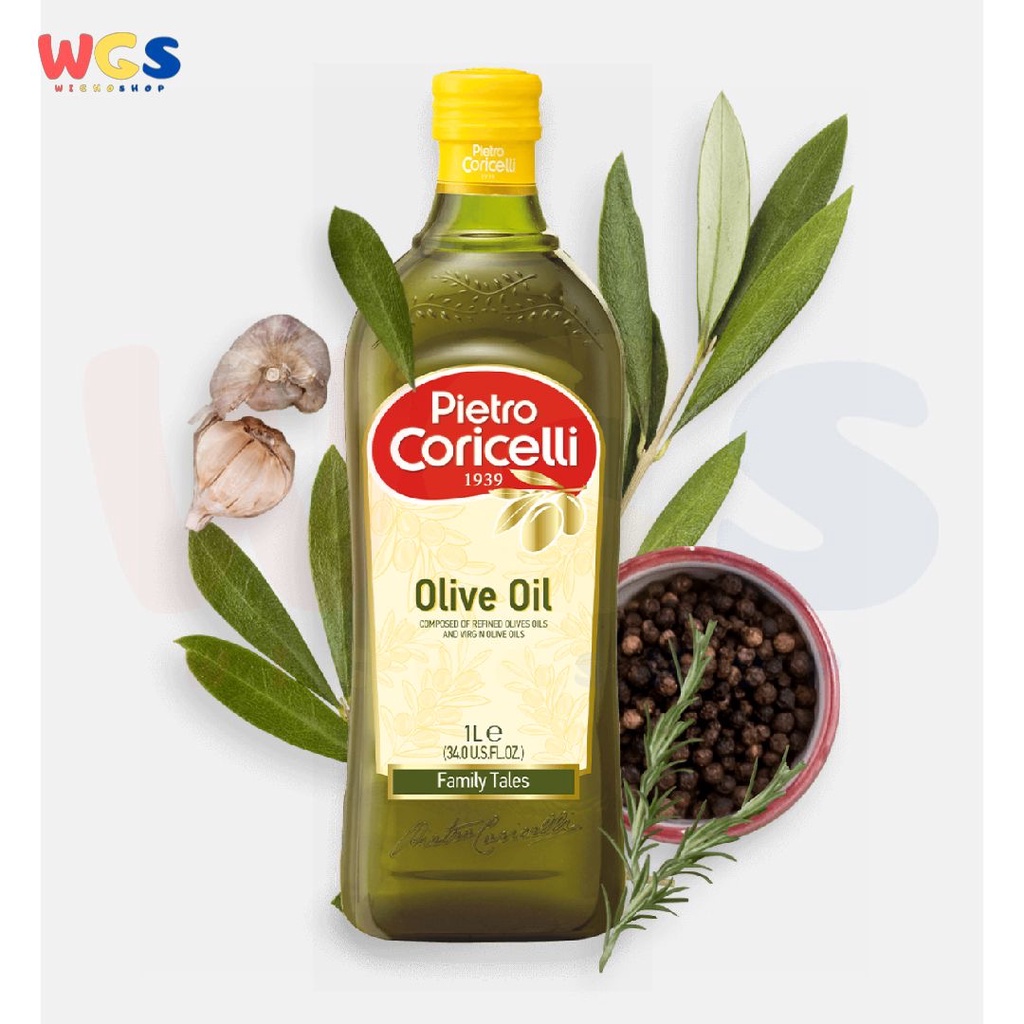 Pietro Coricelli Pure Virgin Olive Oil 1 ltr - Minyak Zaitun