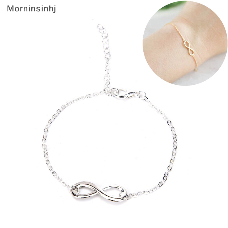 Mornin Fashion Lucu Kecil8Kata Infinity Pesona Rantai Bridesmaid Gelang Hadiah Besar id