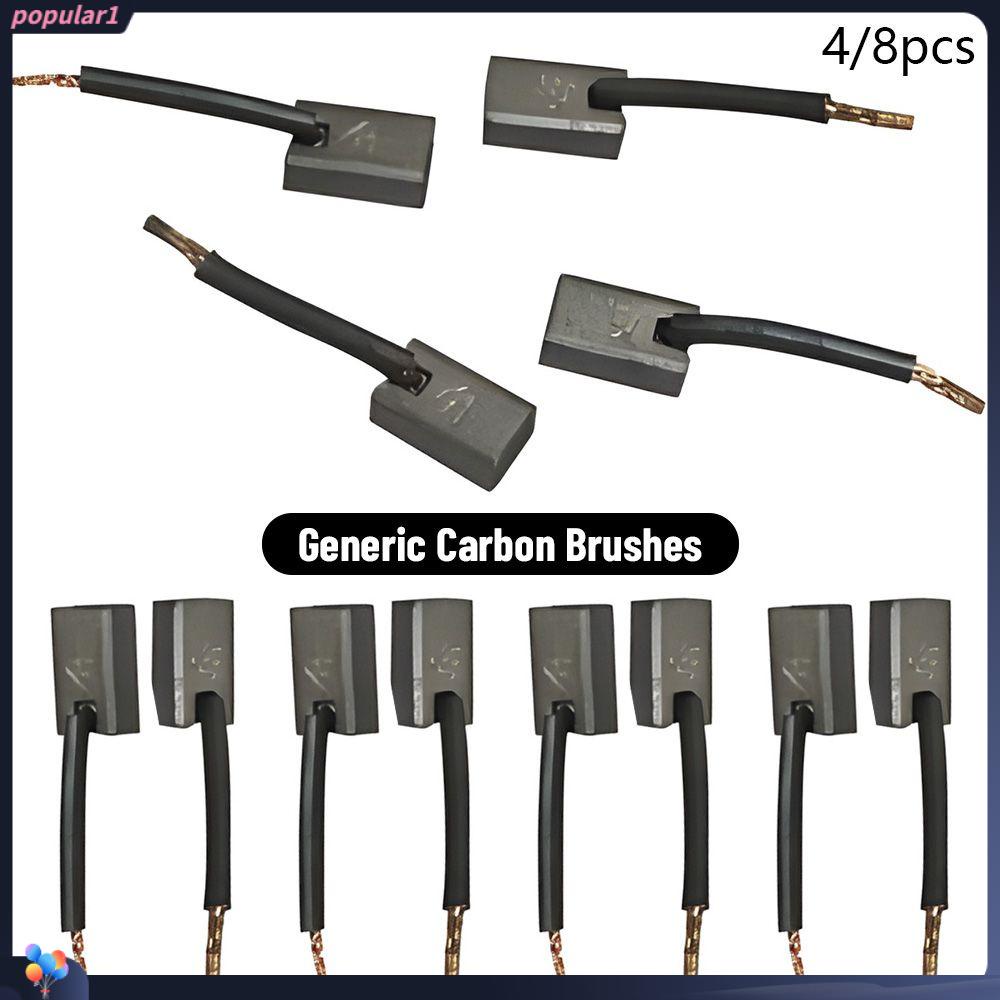Populer4per8pcs Bor Mini Kualitas Tinggi 5x6x13.5mm Rotary Tool Generik Carbon Brushes