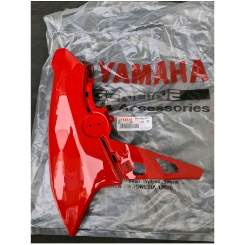 COVER PANEL SAMPING SAYAP DEPAN MIO GEAR 125 MERAH GLOSY METALIK ORIGINAL YAMAHA B3W-F835U-00-P3 B3W