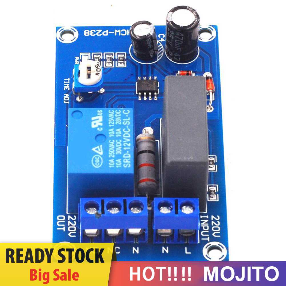 Modul Relay 220V Input Output Switch Relay Module Untuk Lampu Tangga Koridor