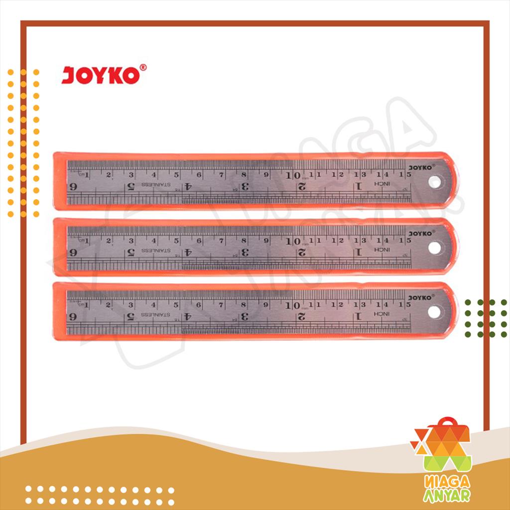 

NA JOYKO Stainless Steel Ruler Penggaris Baja / Penggaris Besi