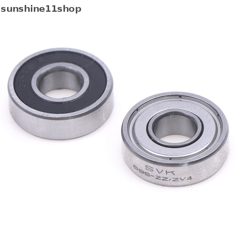 Sho 5/1pcs 695bantalan Mobil RC Elektrik Truk Bola Bearing Hitam Disegel Miniat Kecil N