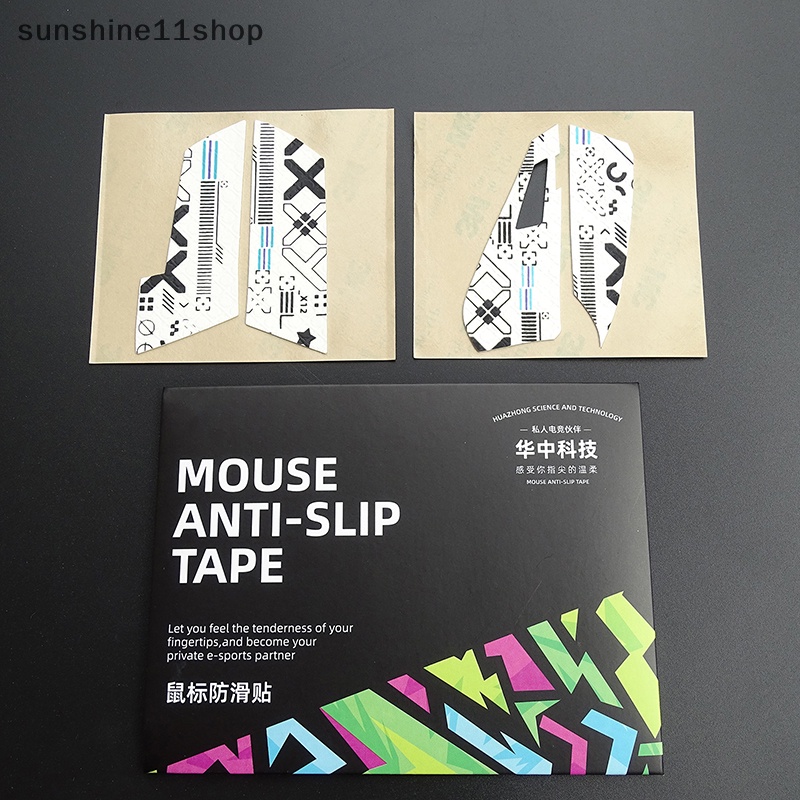 Sho 1Set Mouse Grip Tape Skate Handmade Stiker Non Slip Sedot Keringat Untuk G Pro X G502 N