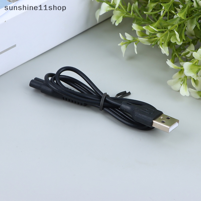 Sho Antarmuka USB B-suffix Barber Alat Pembersih Bulu Alat Cukur Elektrik Kabel Listrik N