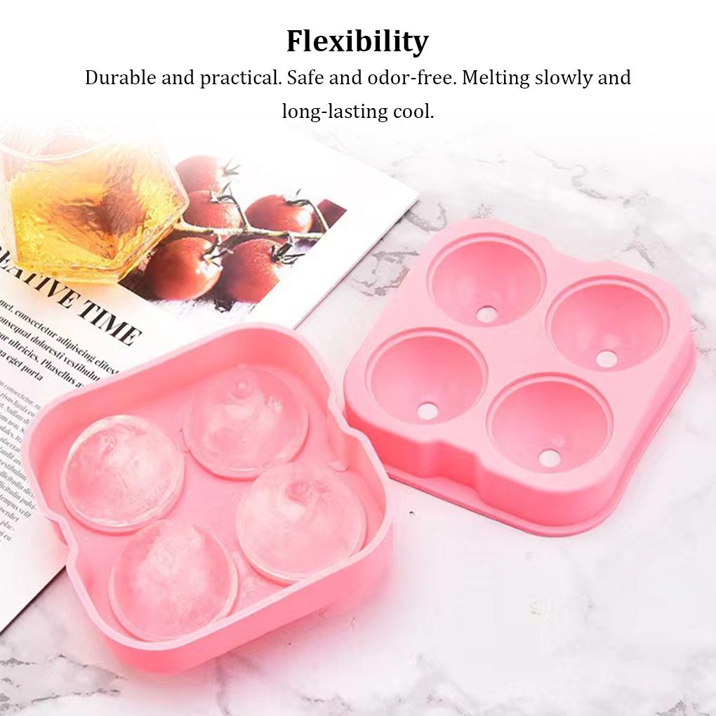 Cetakan Ice Ball Universal Balanced Ice-cube Tray Dapur Restoran Cetakan Jelly Dengan Tutup Untuk Pesta Malam Hajatan