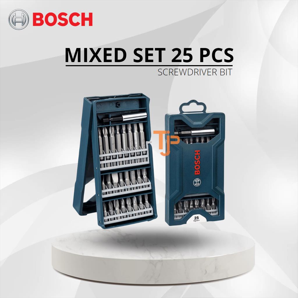 BOSCH MIXED SET 25 PCS SCREDRIVER BIT PN.2607017400