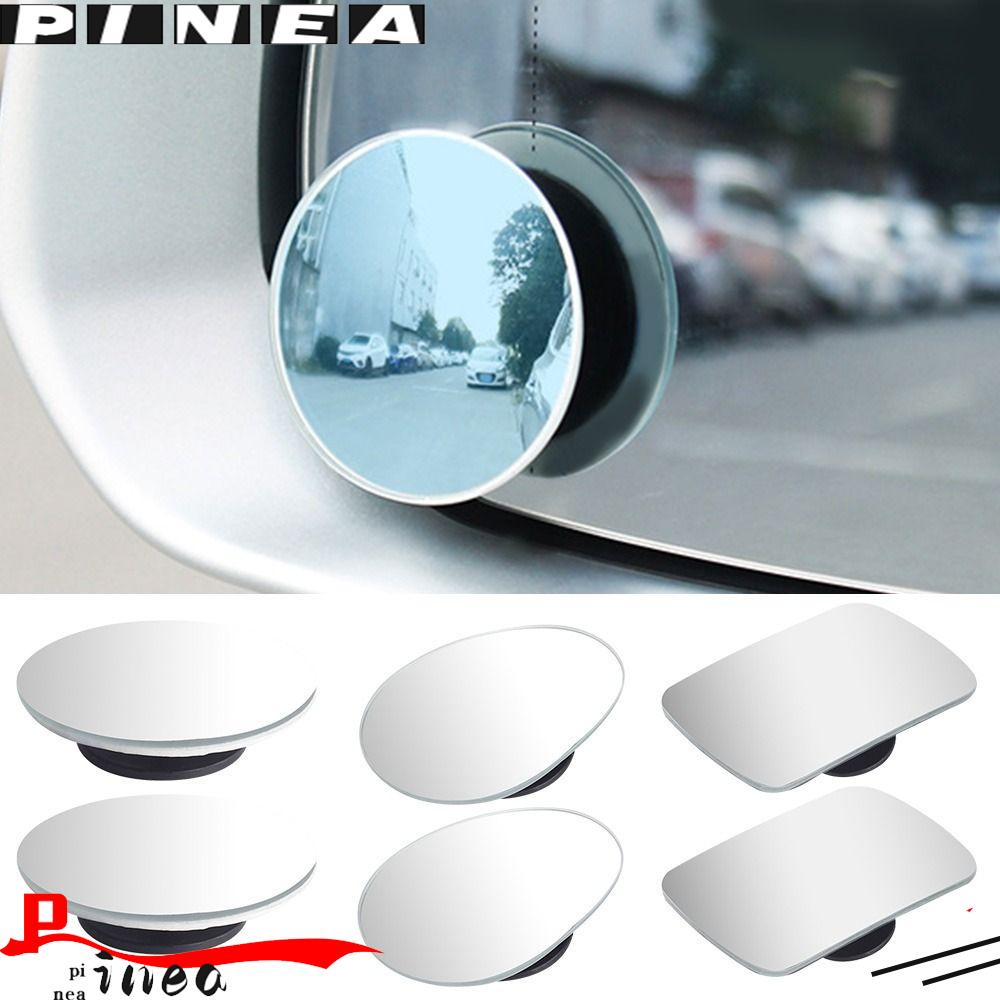 Pineapple 2PCS Blind Spot Mirror New Wide Angle Adjustable Rotasi 360derajat