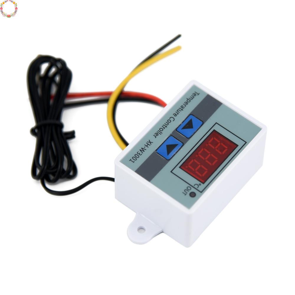 12v 220V Digital LED Temperature Controller 10A Thermostat Control Switch-Probe