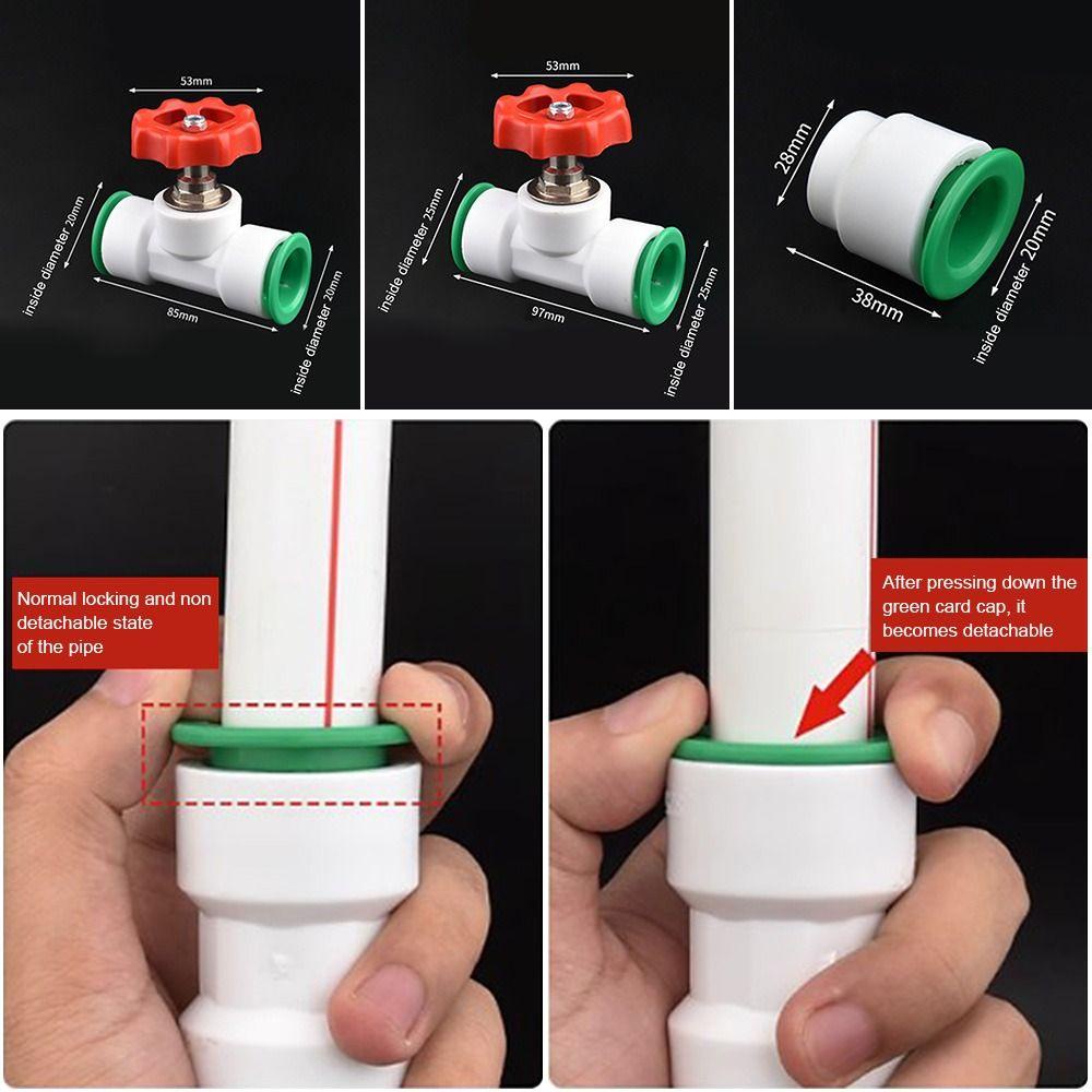 Coupling Selang Taman Populer Aksesori Baru Sambungan 20mm Quick Connector