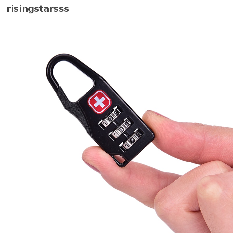 Rsid Span-new 1pc Peralatan Camping Outdoor Multi Tool Luggage Password Lock Padlock Jelly