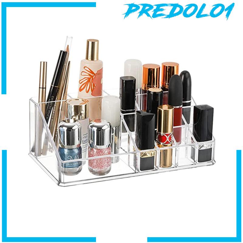 [Predolo1] Organizer Make up 16grids Storage Acrylic Lipstik Tabung Lipstick Organizer