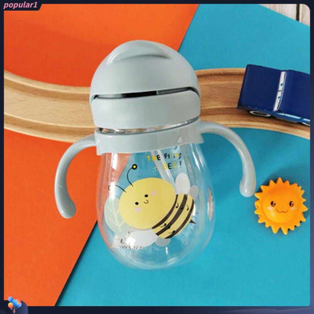 Populer Botol Air Minum Outdoor Travel Kartun Lucu Cangkir Air 350ml