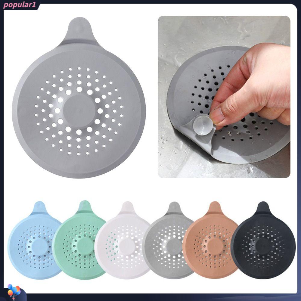 Populer 2pcs Plug Wastafel Air Berguna Perlengkapan Kamar Mandi Dapur Kamar Mandi Penutup Saluran Air Anti Bocor