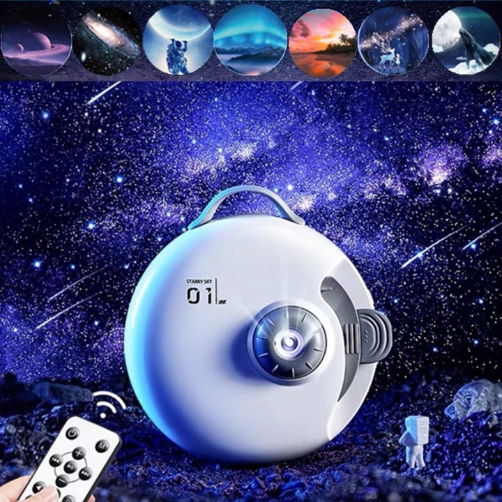 PNK23 STAR GALAXY 32 in 1 Planetarium Starry Night Light Music Lampu TIdur