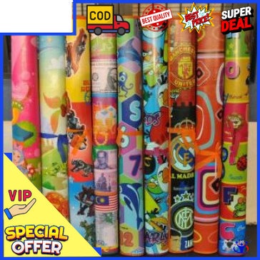 Karpet Spon Karakter Anti Air / Tikar Alas Duduk Lantai Lesehan / Tikar Lipat Piknik Lucu