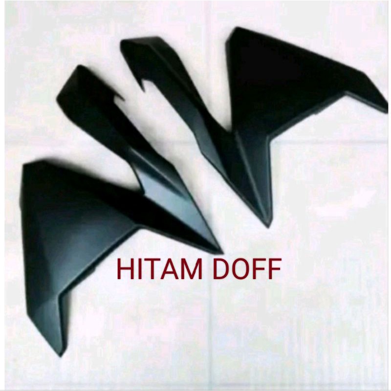 NARITA-cover samping depan/sayap kanan kiri Vario 125 led Vario 150 led hitam dop 2015,2016,2017