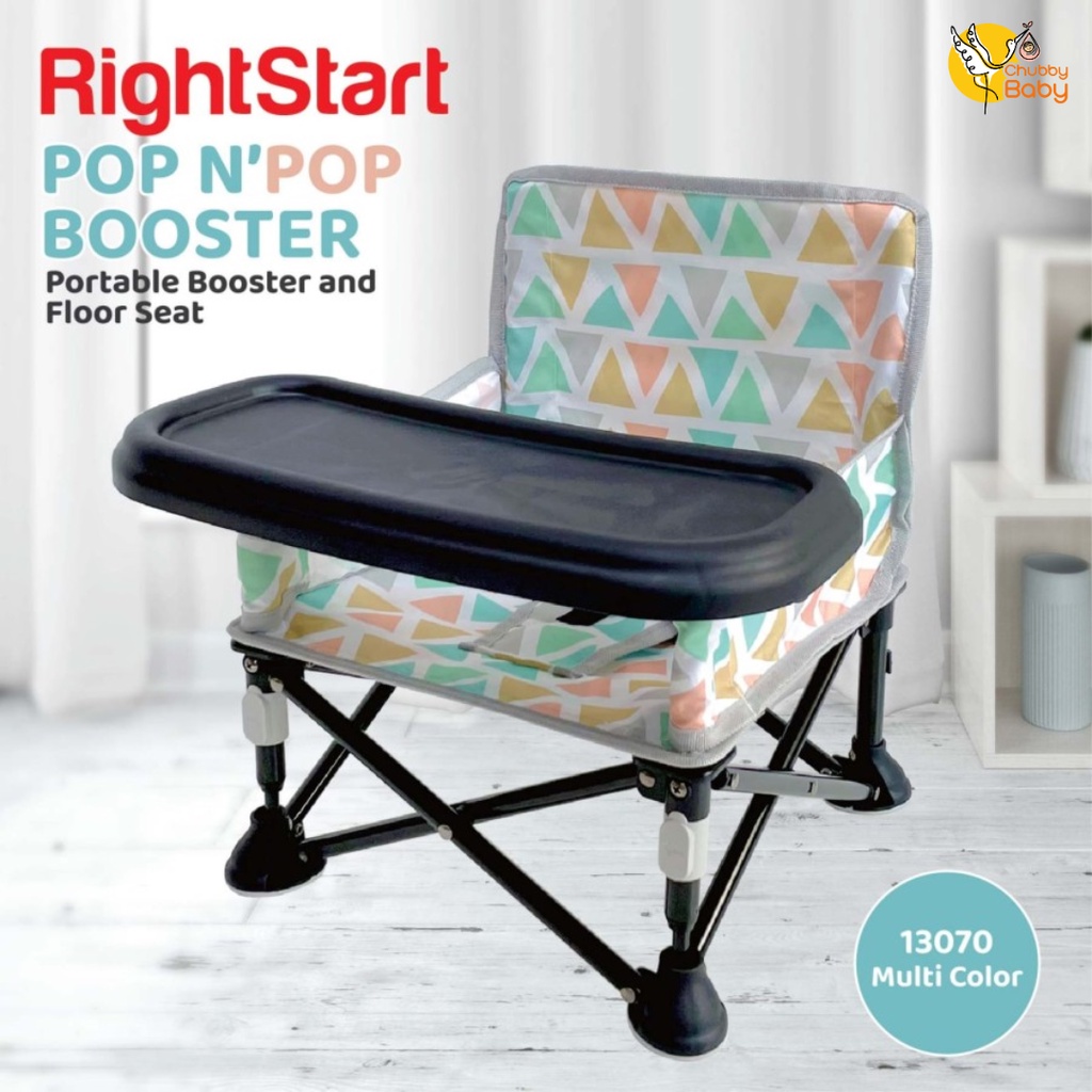 Right Start - Pop &amp; Pop Booster | Floor Seat Portable Kursi Makan Baby