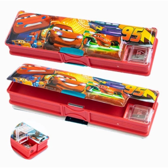 

Tempat Pensil Magnet + Serutan Karakter 2 Sisi CC-7808 - Cewek