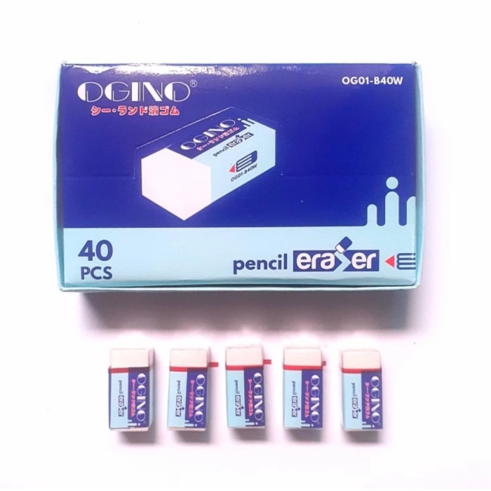

Penghapus Pensil 40 pcs Mikimoto - warna